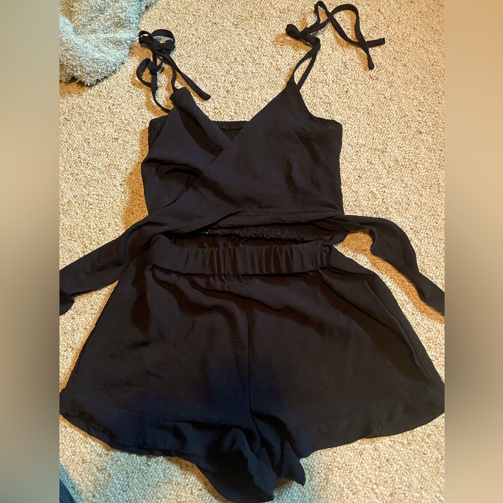 Small Black Romper!